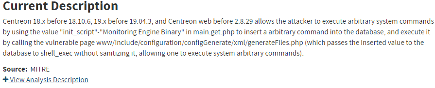 Image of CVE Description